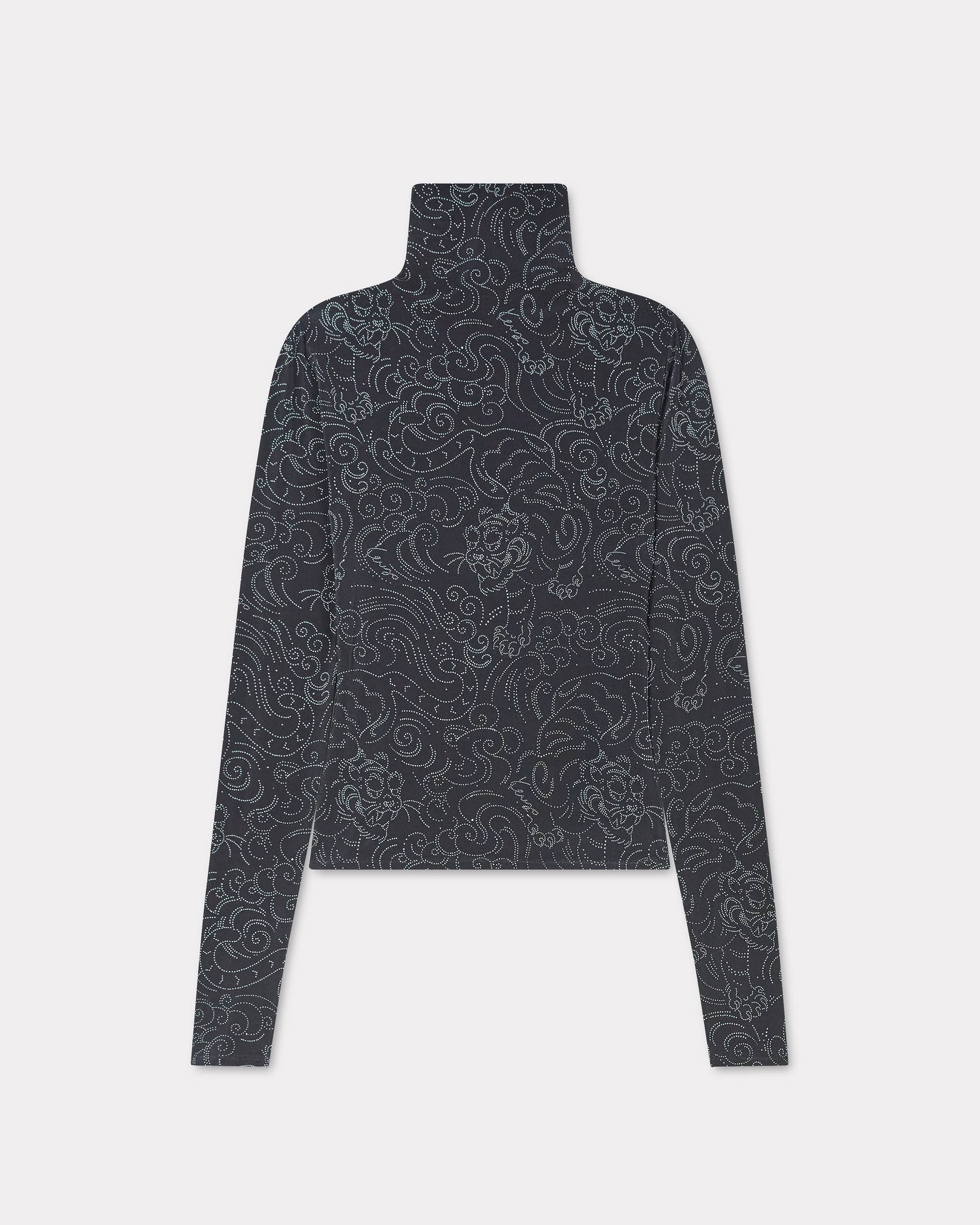 'KENZO Star Tiger' all-over turtle neck - 1