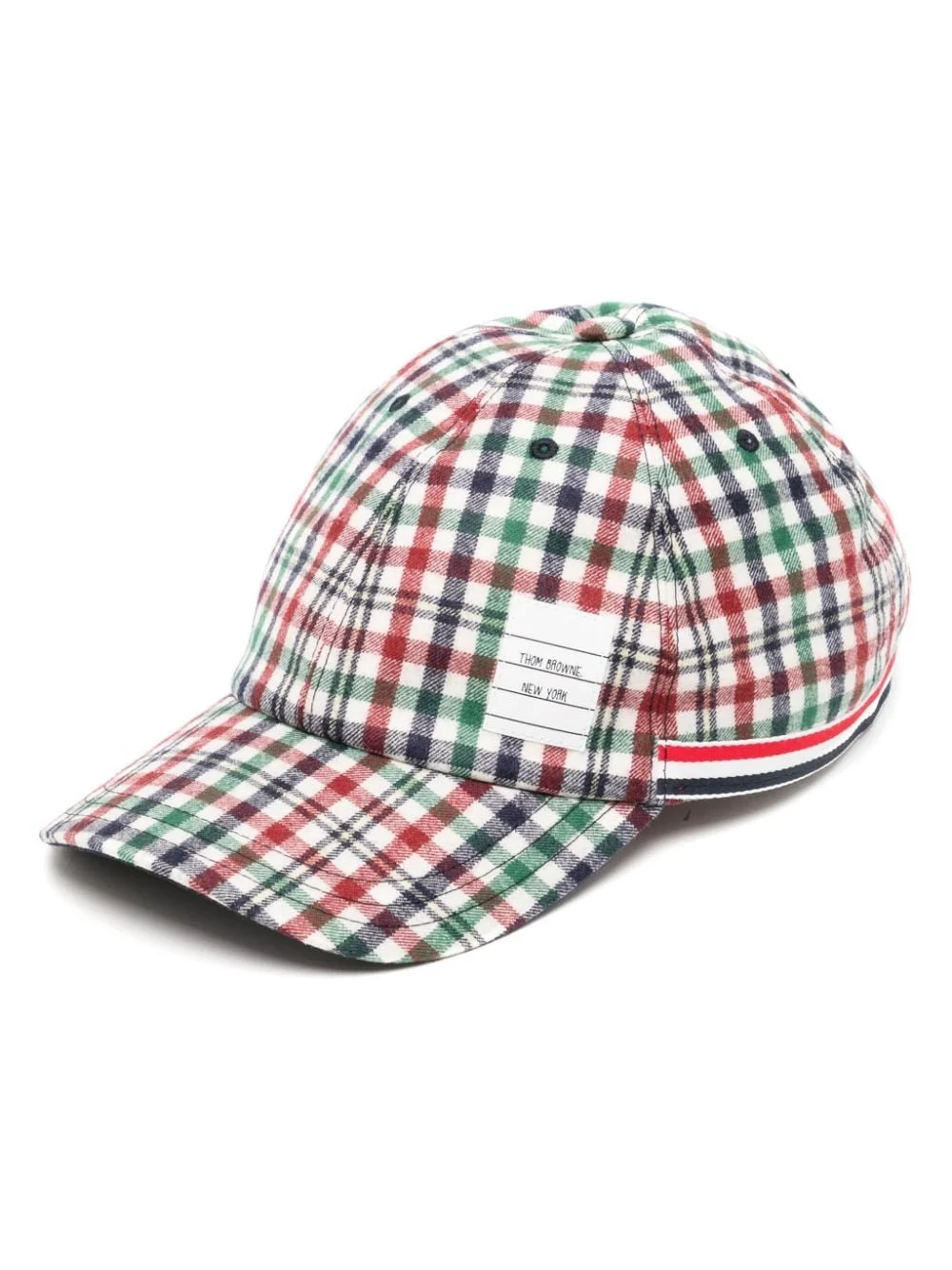checked cap - 1