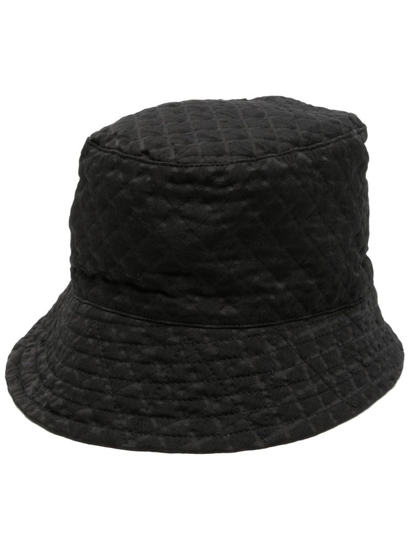quilted bucket hat - 1