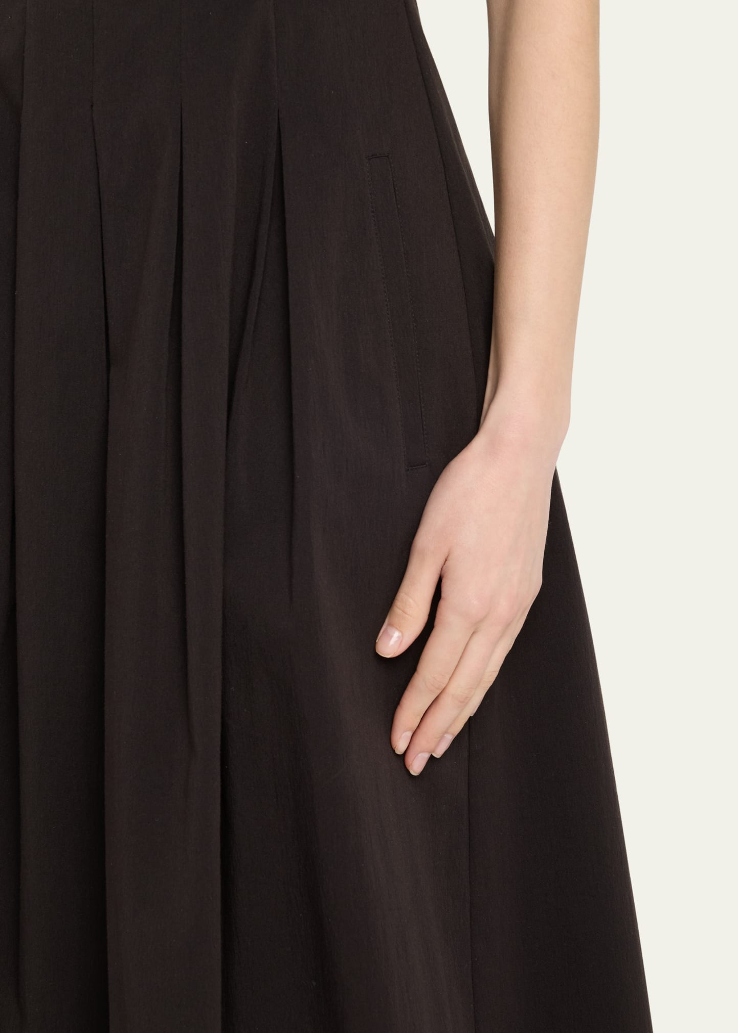 Shelby Pleated A-Line Midi Dress - 5