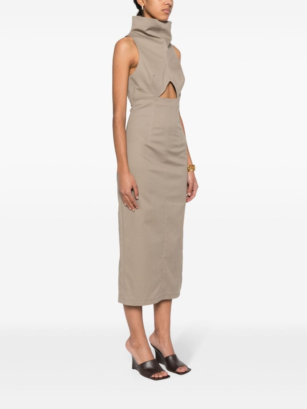 Lomma sleeveless midi dress - 3