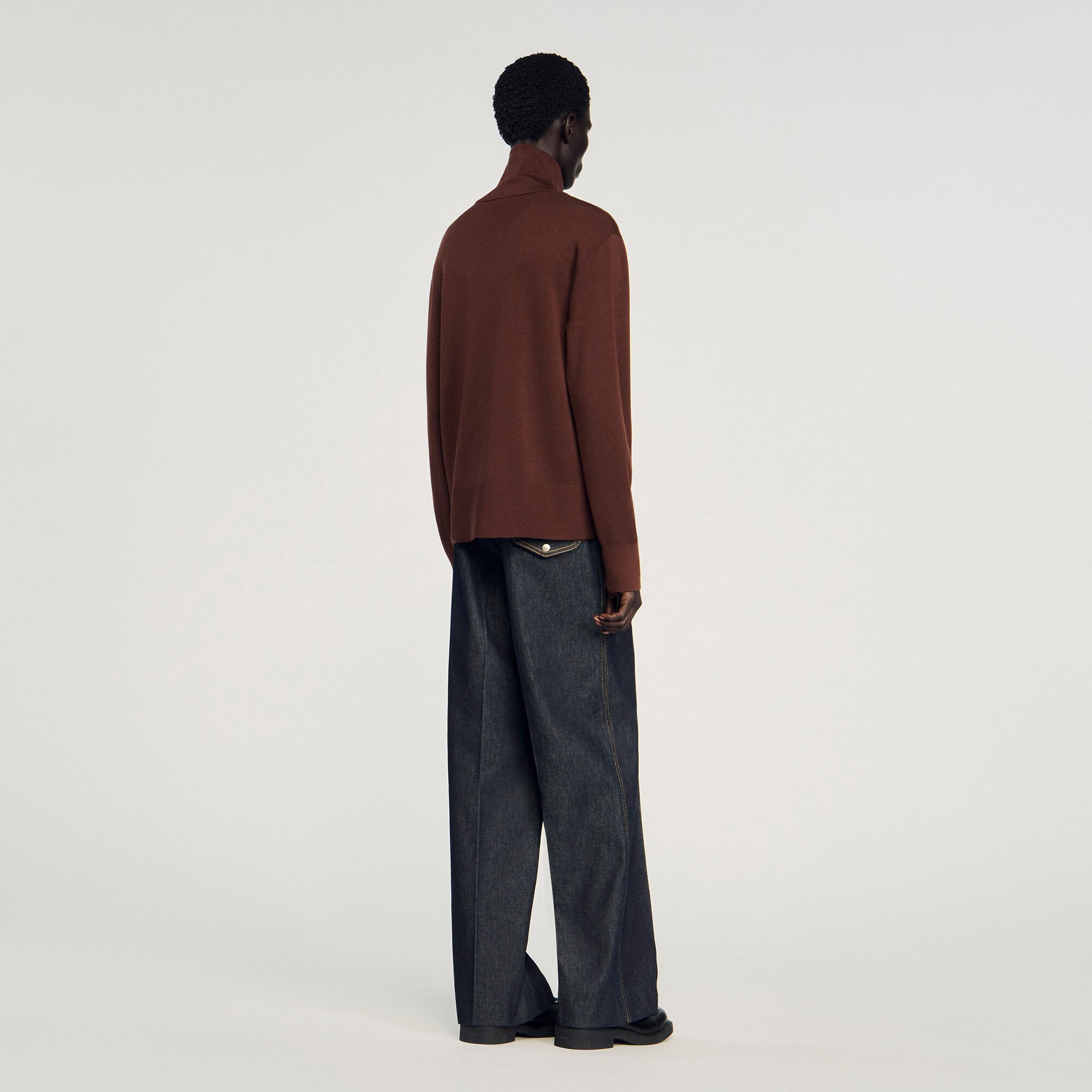 WOOL TRUCKER SWEATER - 5
