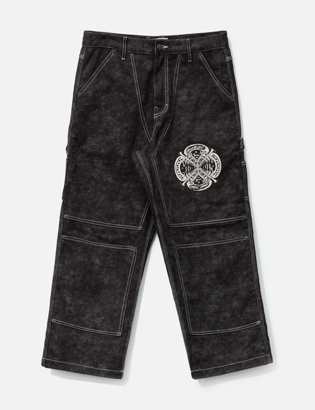 WASHED CARPENTER ANKLE PANT - 1