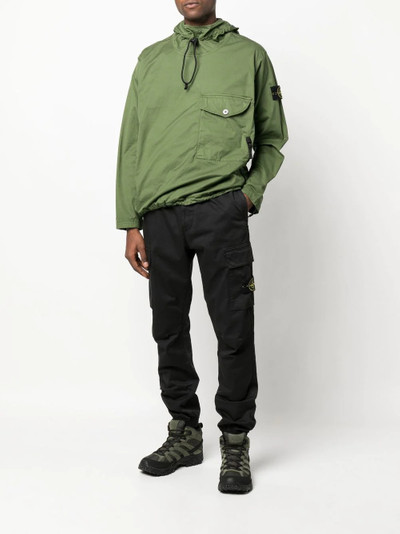 Stone Island Compass-patch cargo trousers outlook