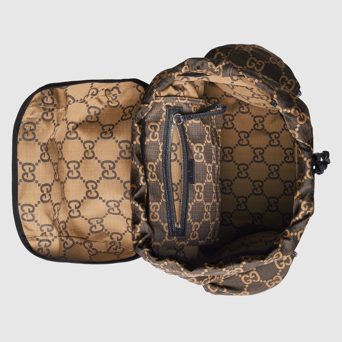 Large GG ripstop backpack - 6