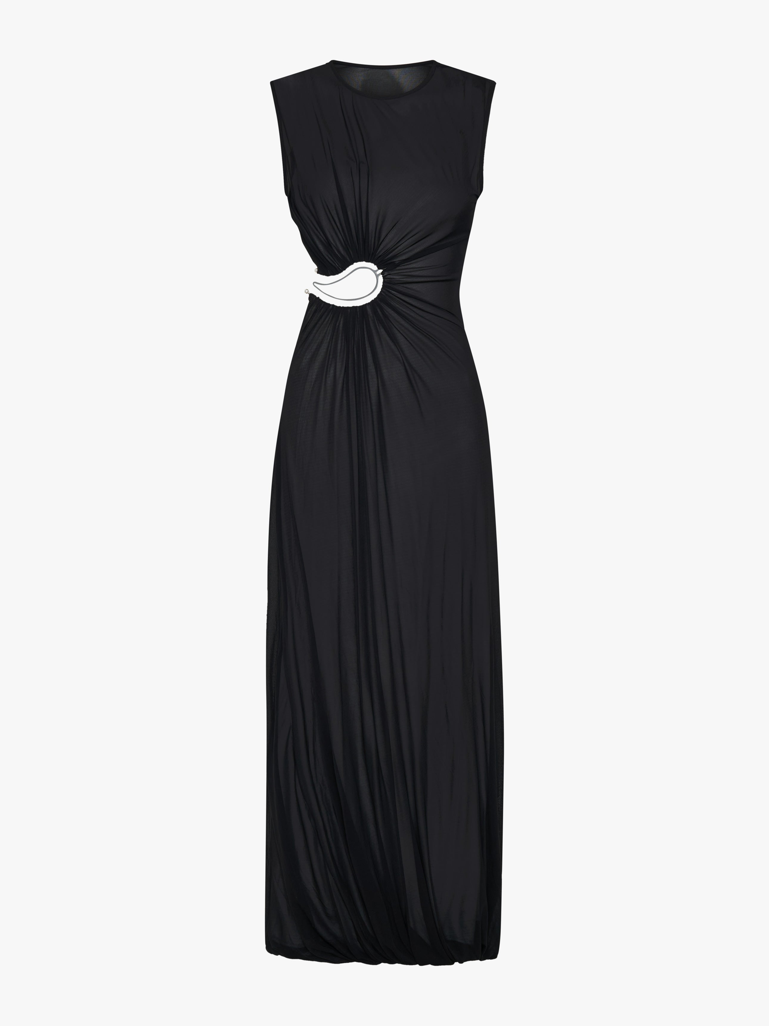 Paisley Overlay Encased Tank Dress - 5