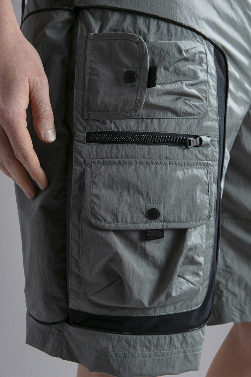 CRINKLE BERMUDA SHORTS 4