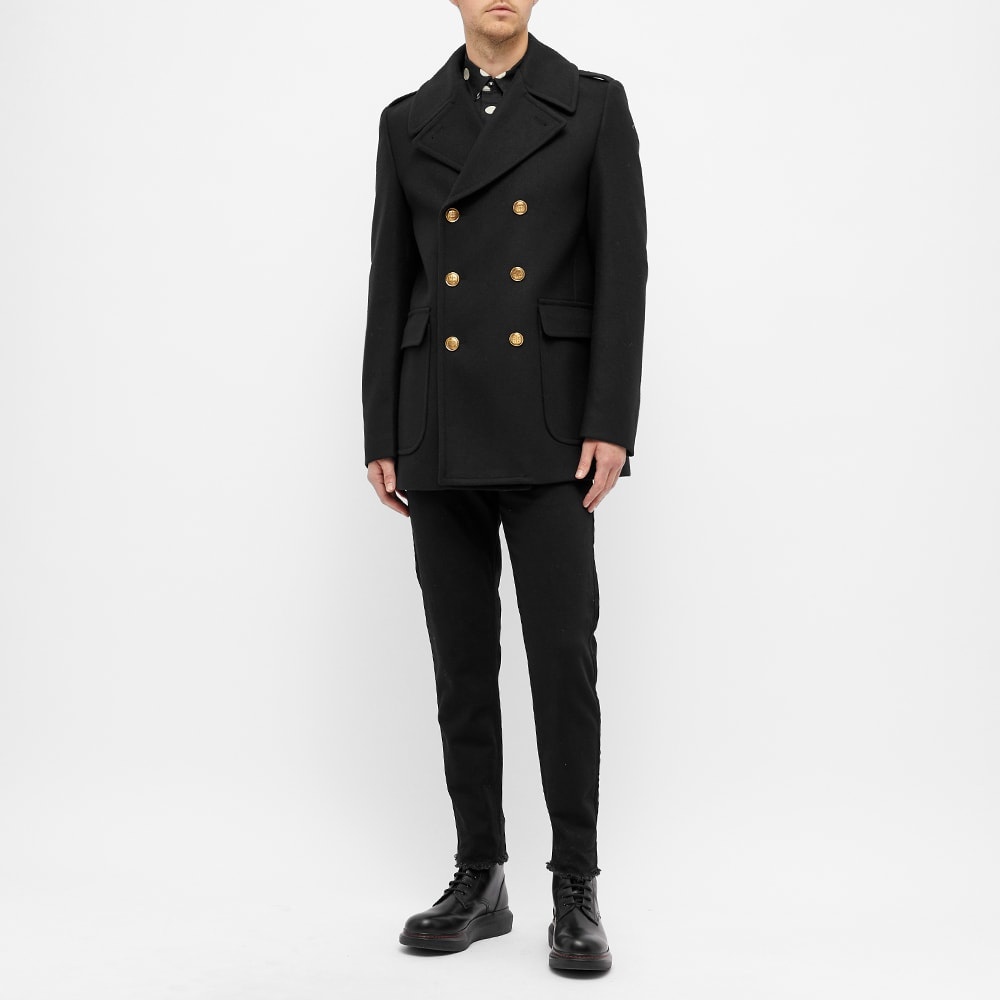 Givenchy Wool Pea Coat - 8