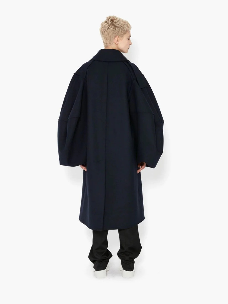 BALLOON SLEEVE WOOL COAT 4