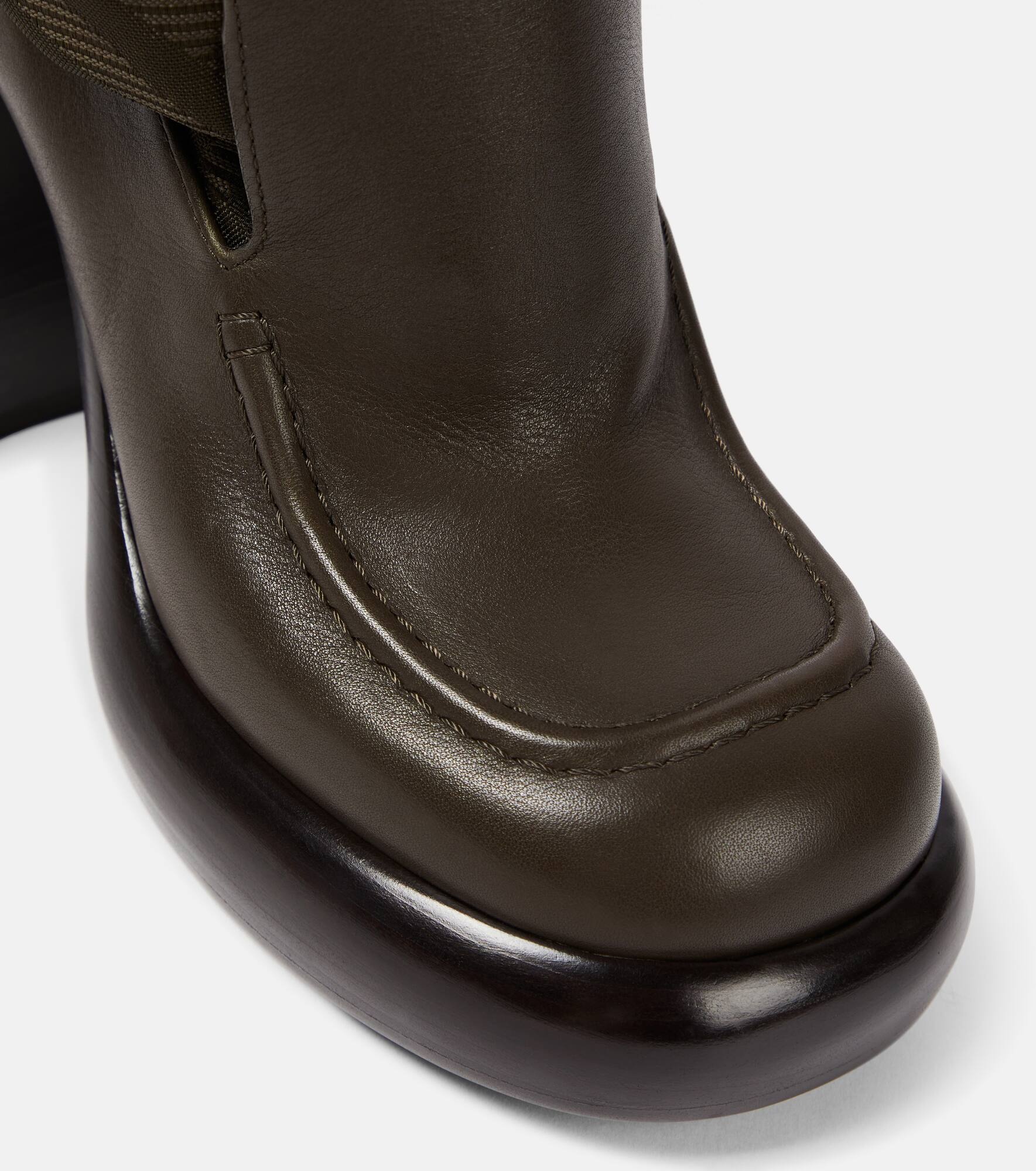 Burberry Check knee-high boots - 6
