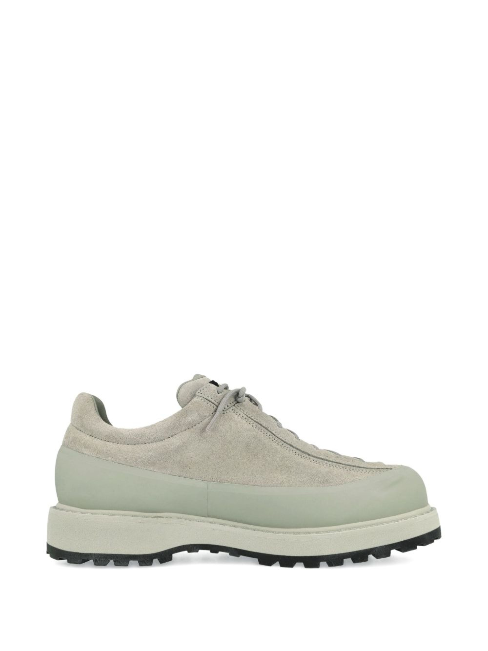 suede lace-up boots - 5