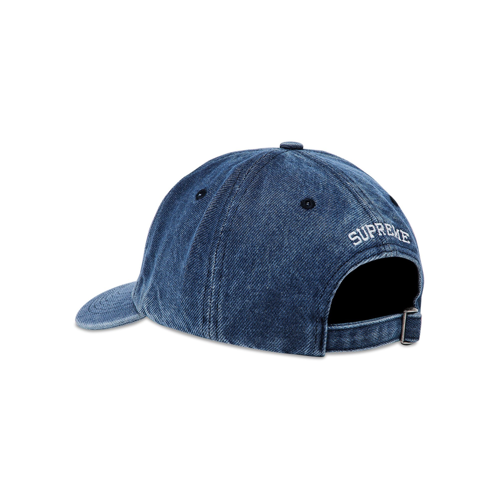 Supreme Pigment S Logo 6-Panel 'Denim' - 3