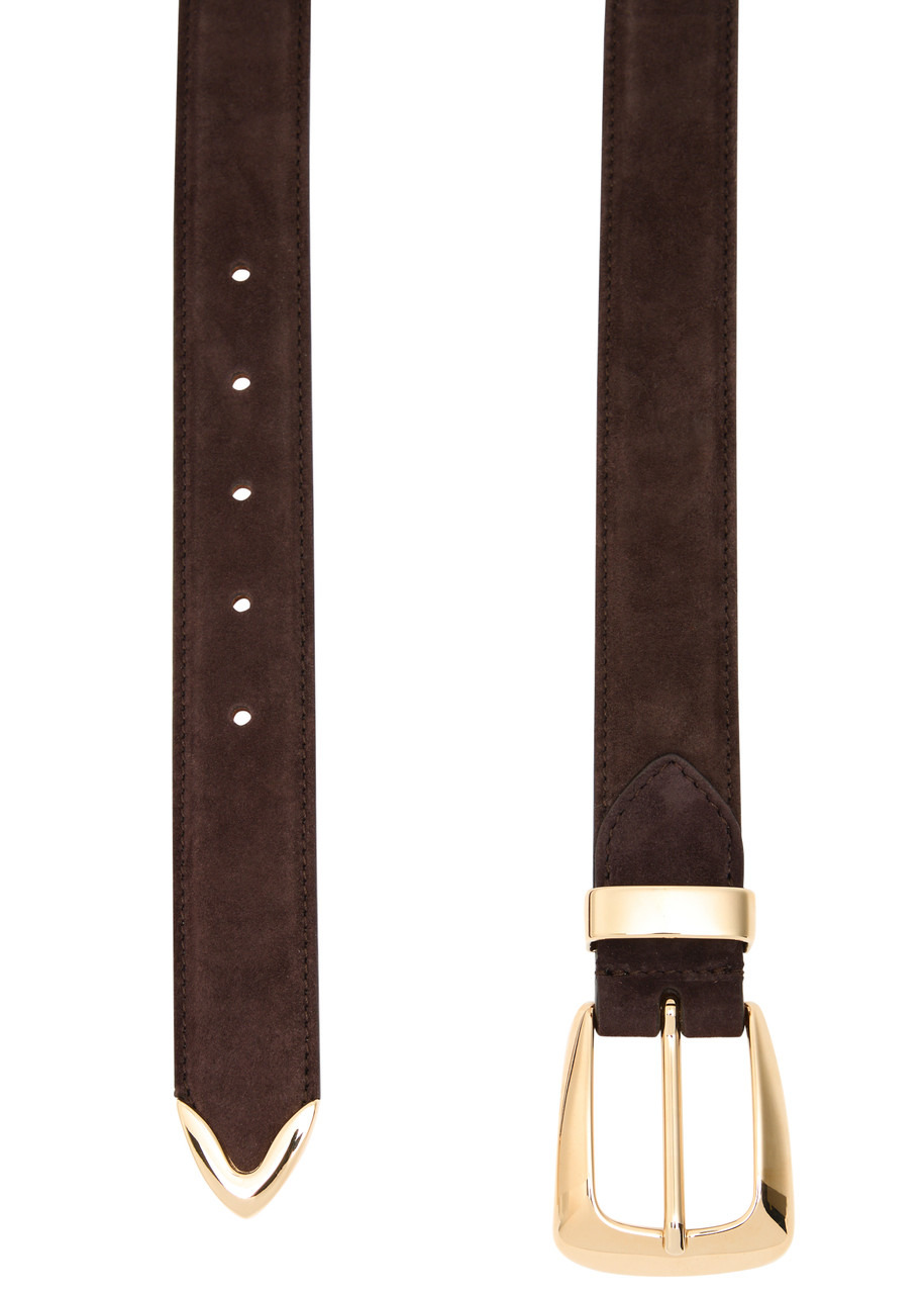 Khaite Benny Suede Belt - 3