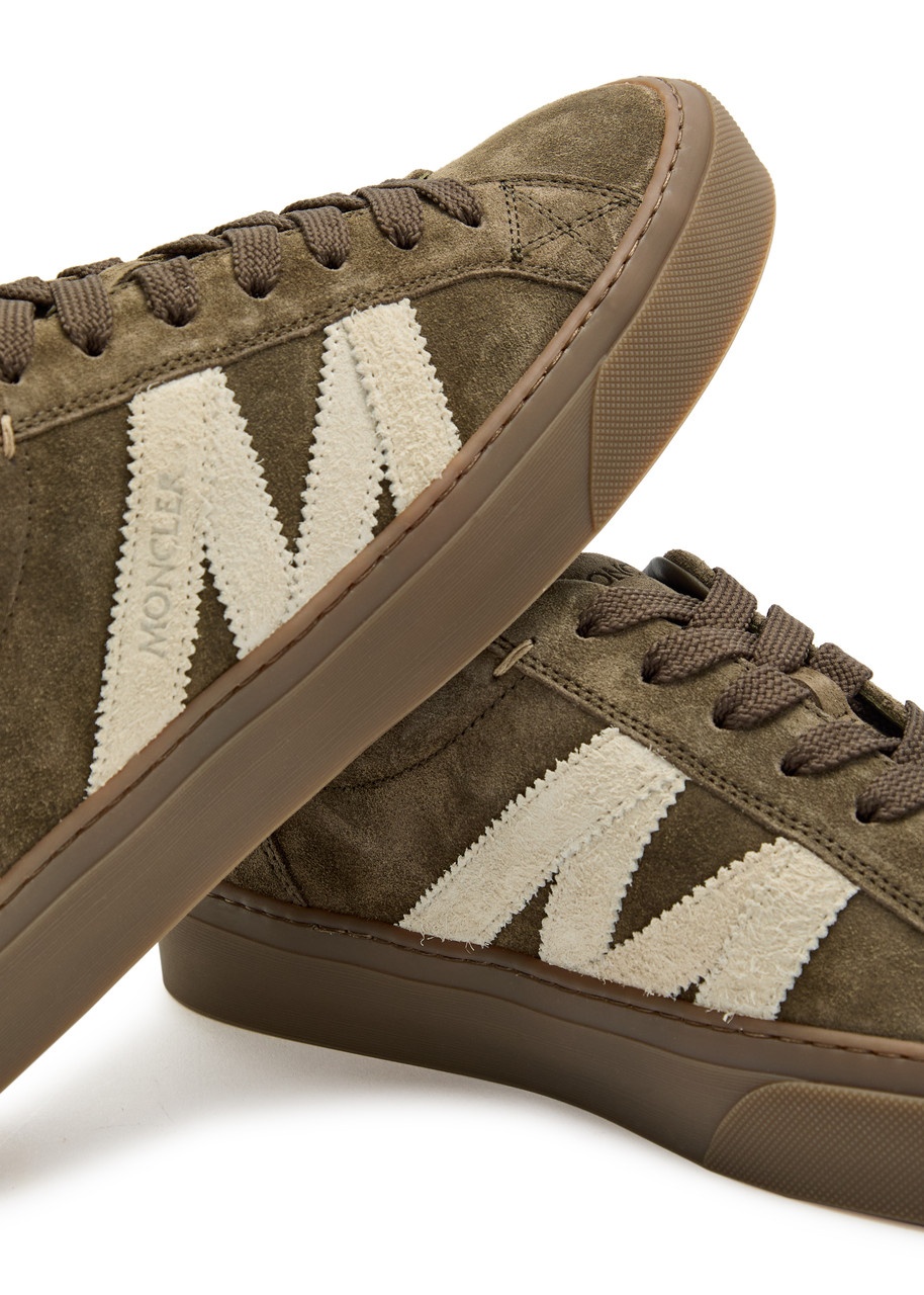 Moncler Monaco Suede Sneakers - 4