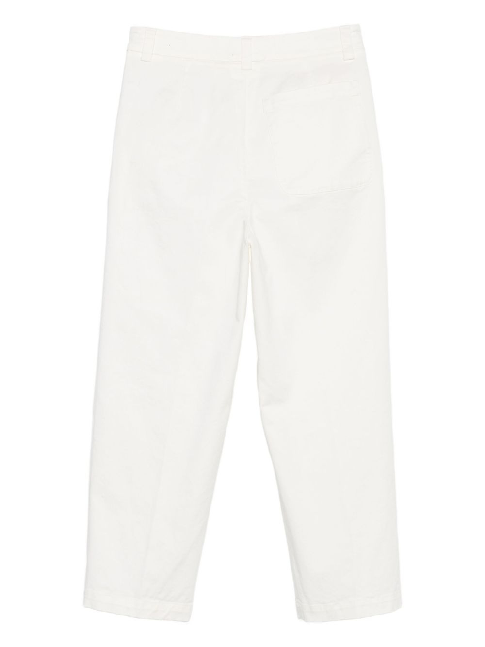 pleated cotton trousers - 2