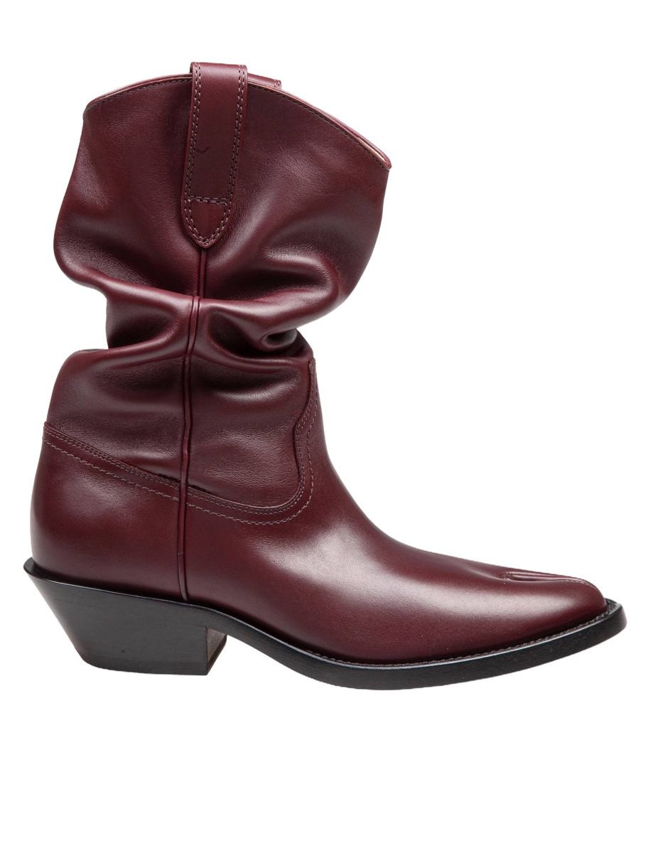 Maison Margiela Tabi Cowboy Boots Made Of Calfskin - 1