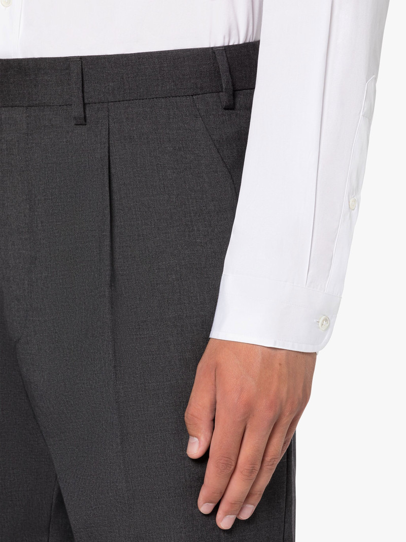 THE STANDARD DARK GREY WOOL TROUSERS 5