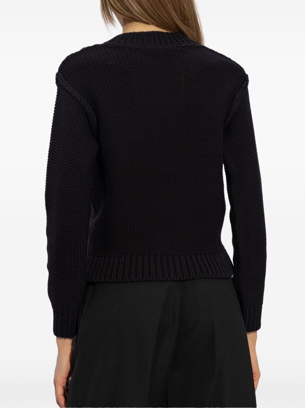ribbed-knit sweater - 4