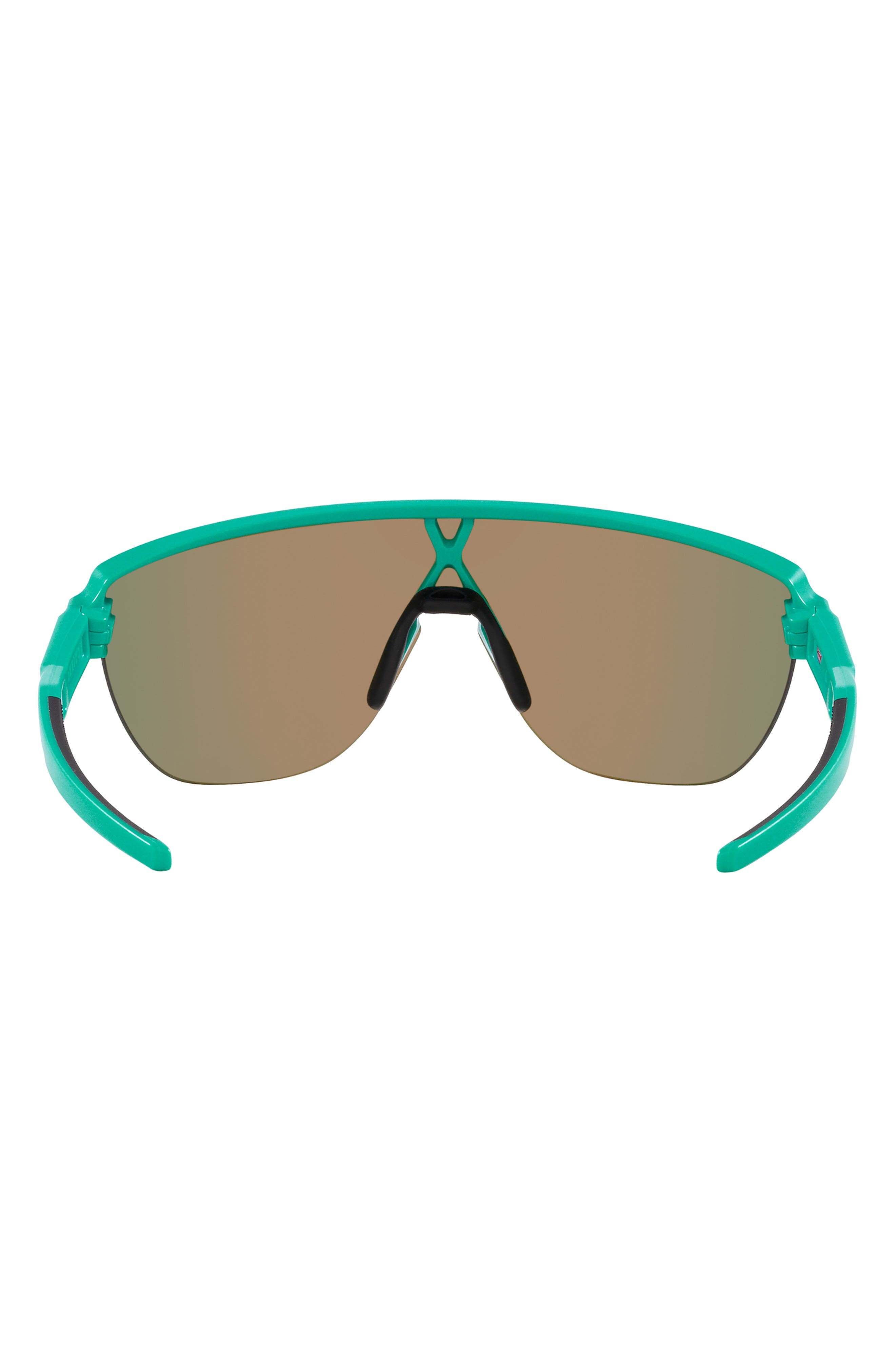Oakley Corridor 42mm Semirimless Prizm™ Shield Sunglasses in Ruby at Nordstrom - 3