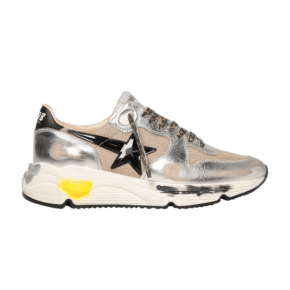 Golden Goose Running Sole 'Silver Beige' - 1