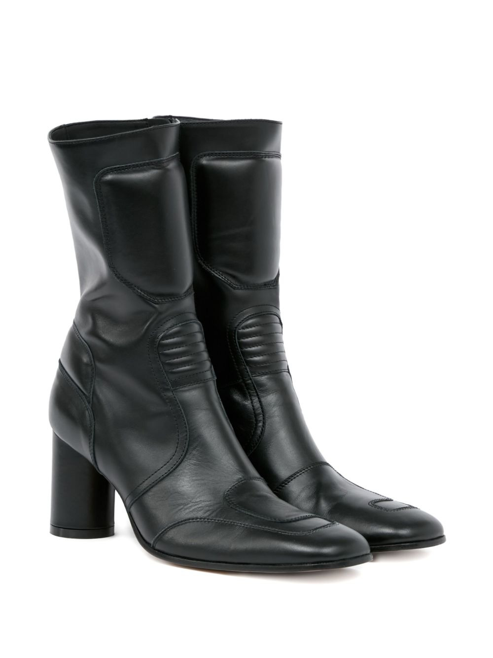 leather ankle boots - 2