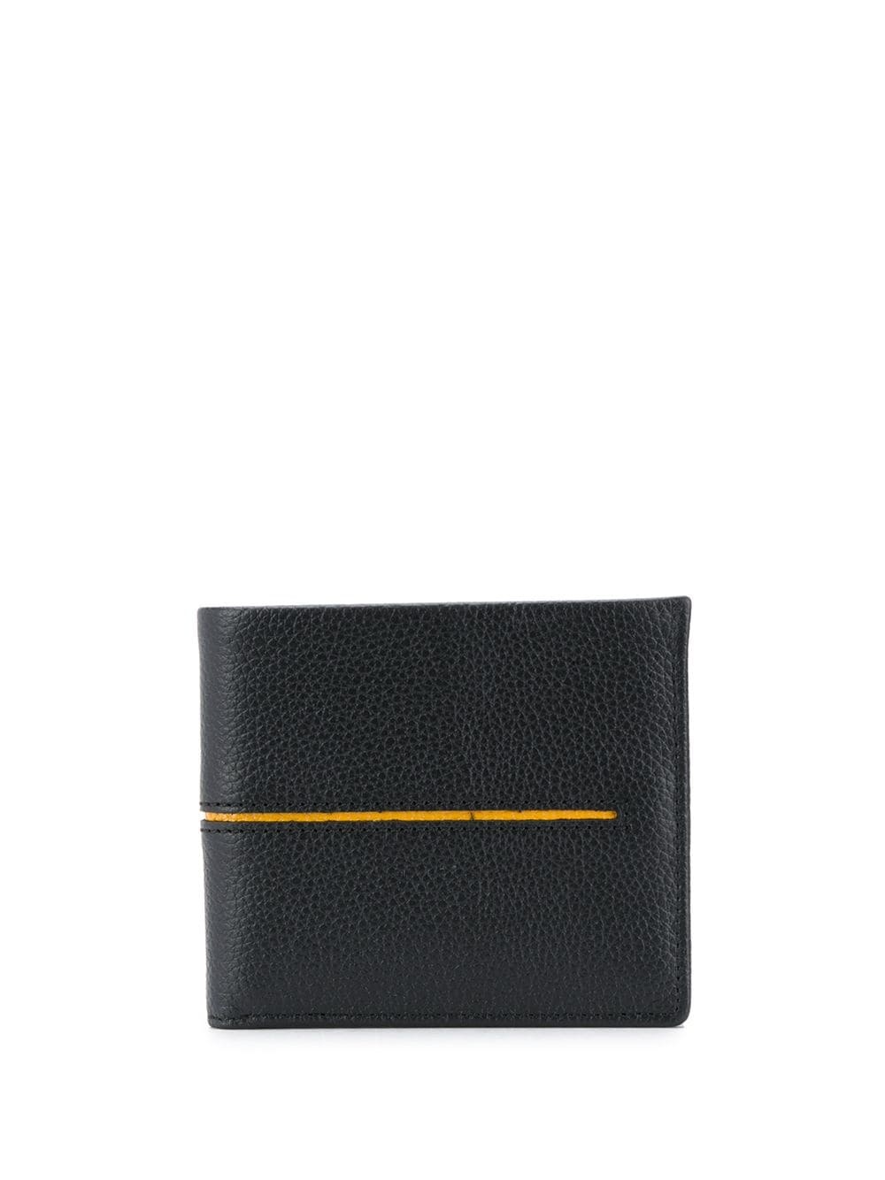 colour-contrast stitched wallet - 1