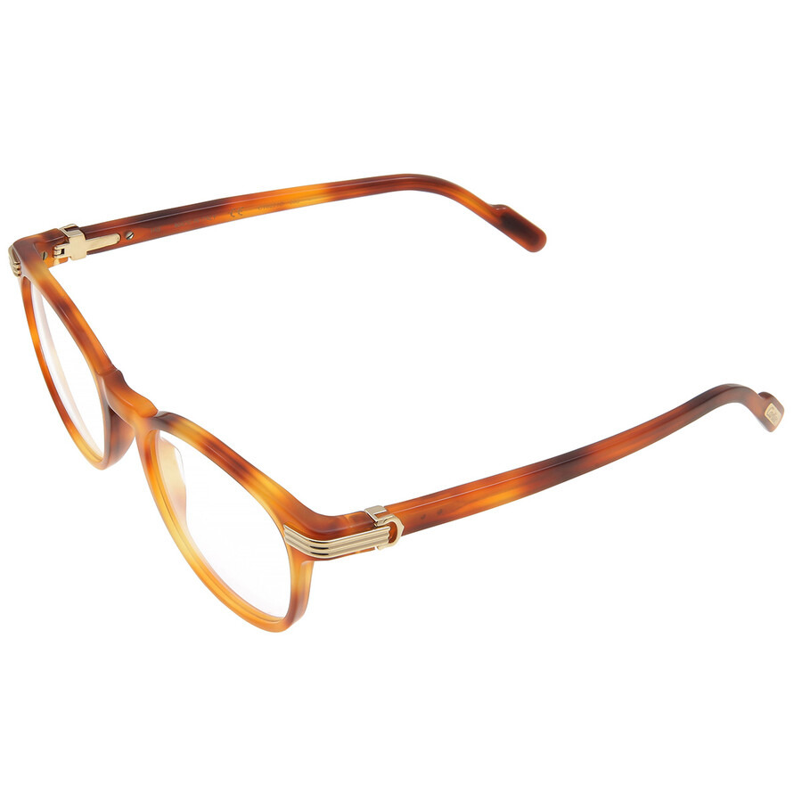 Cartier Demo Square Men's Eyeglasses CT0221O 003 50 - 4