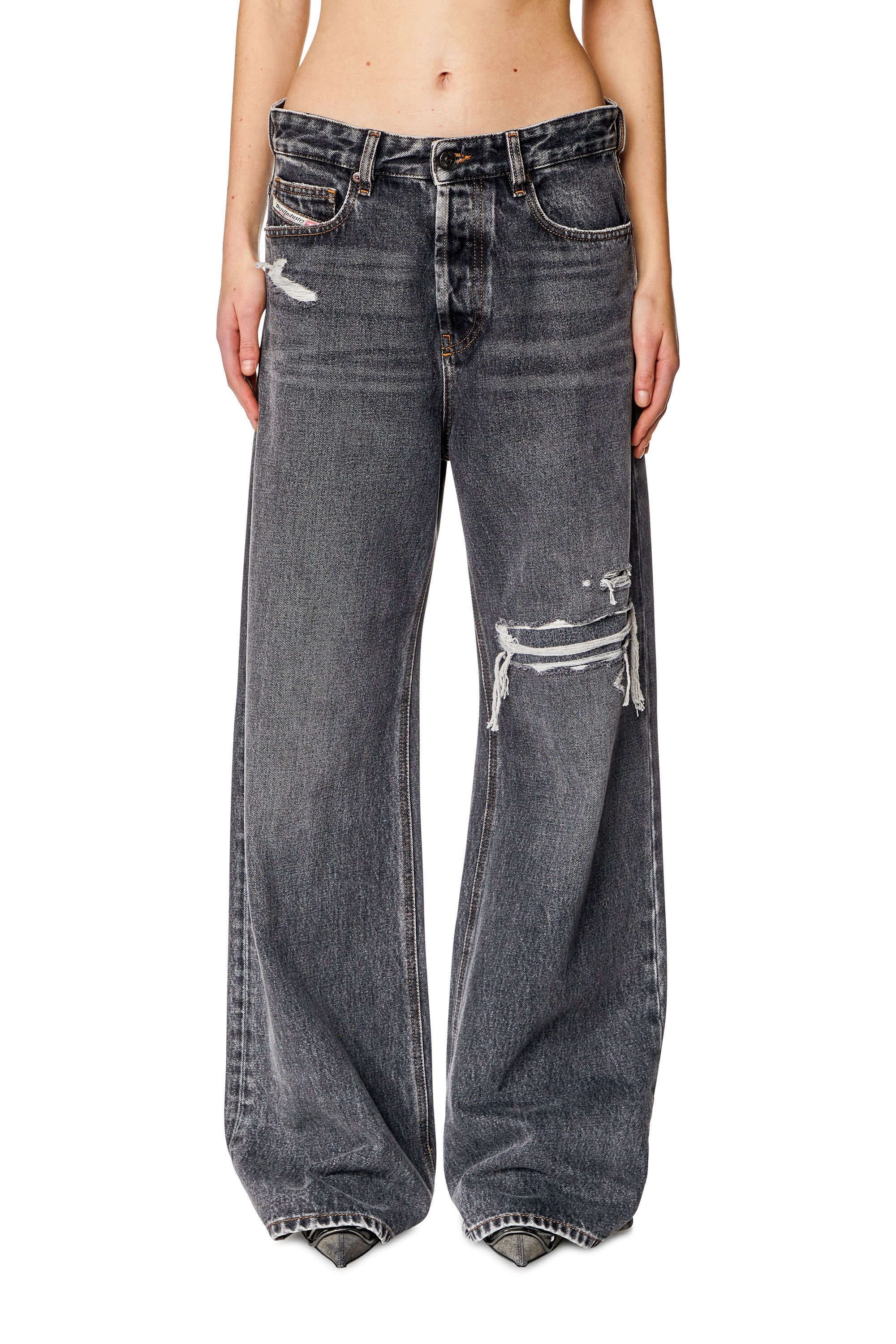 パンツ DIESEL Straight Jeans 1996 D-Sire W27 Brown Straight Jeans-1996 D-Sire