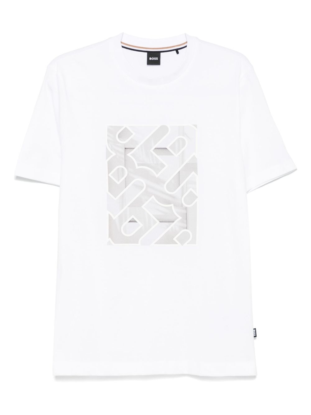 logo-print T-shirt - 1