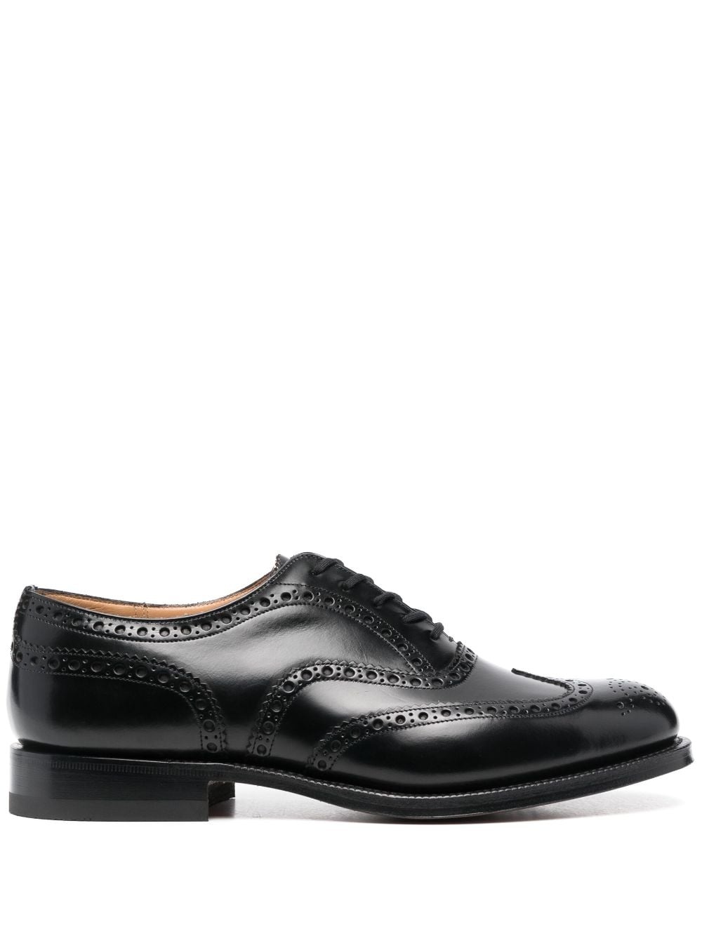 Burwood decorative-stitching brogues - 1