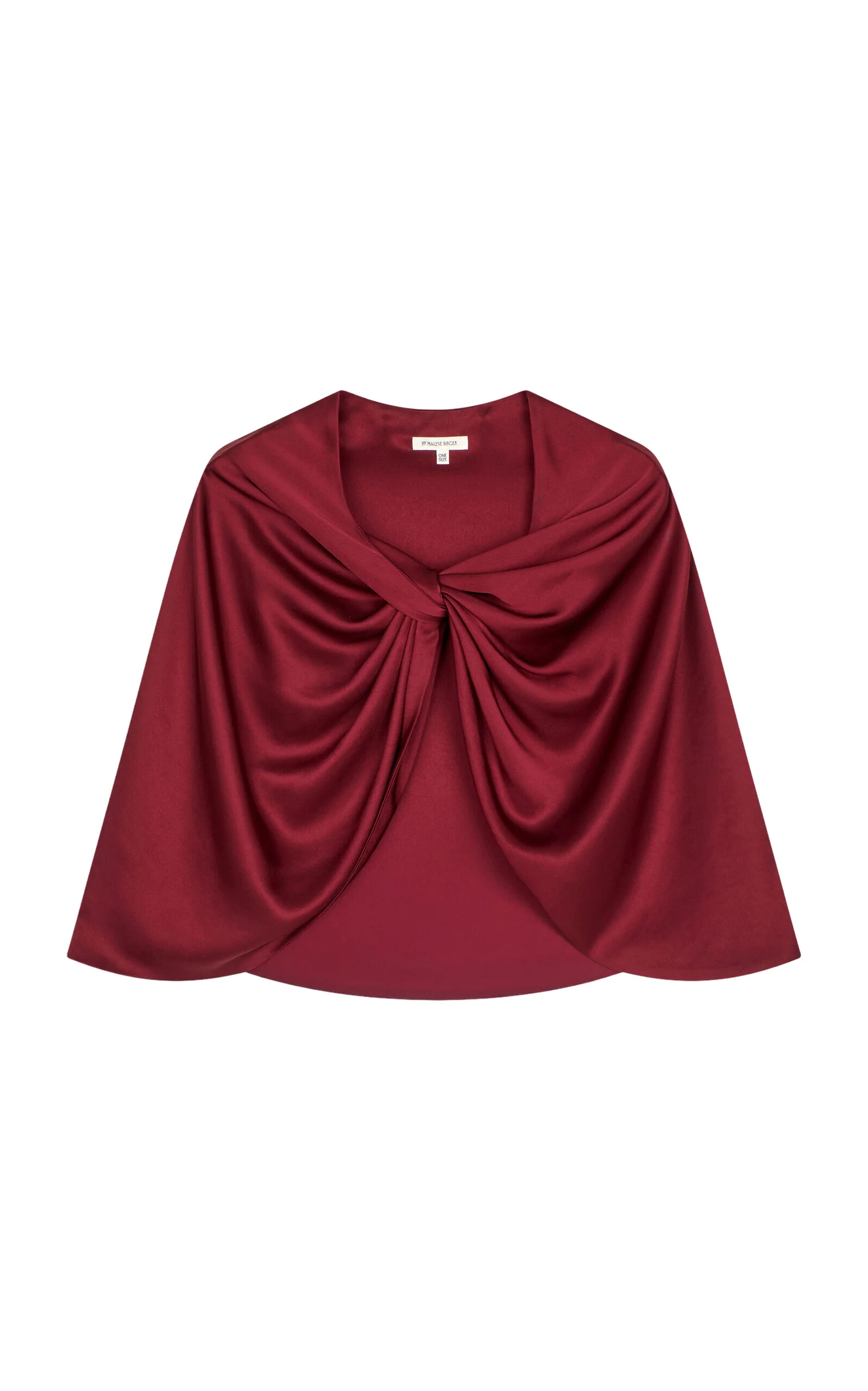 Pinlos Satin Cape red - 1