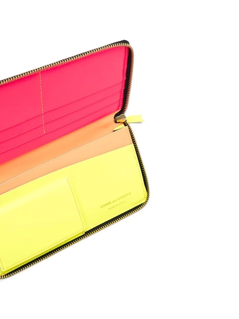 New Super Fluo leather wallet 3