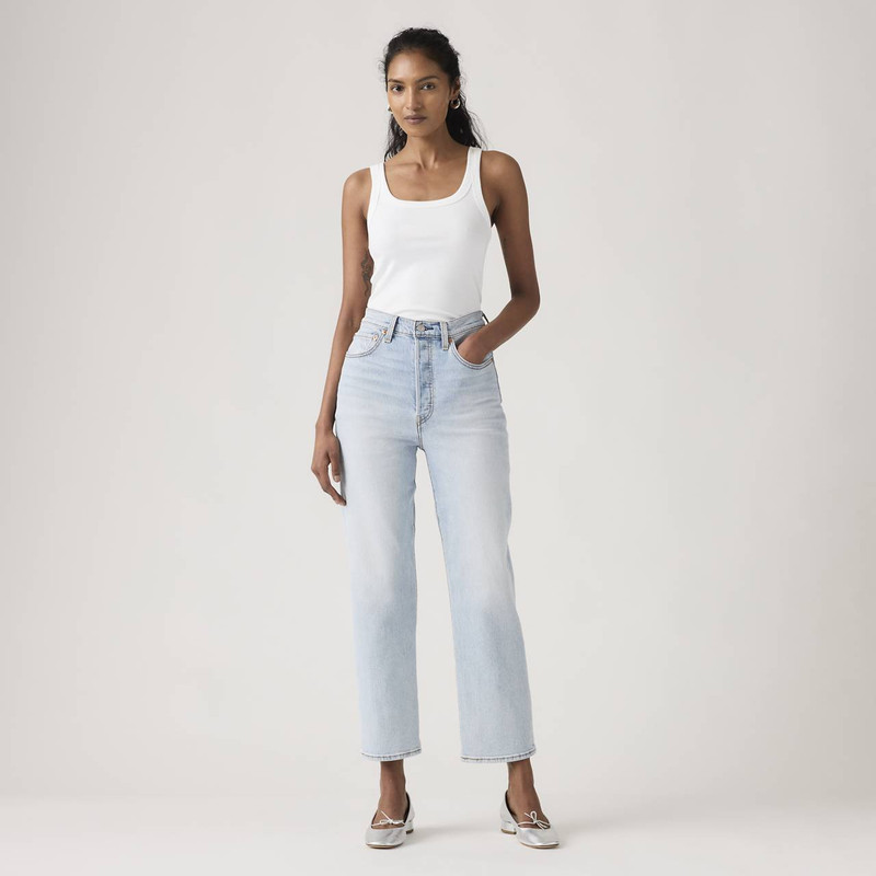 RIBCAGE STRAIGHT ANKLE WOMEN'S JEANS 5