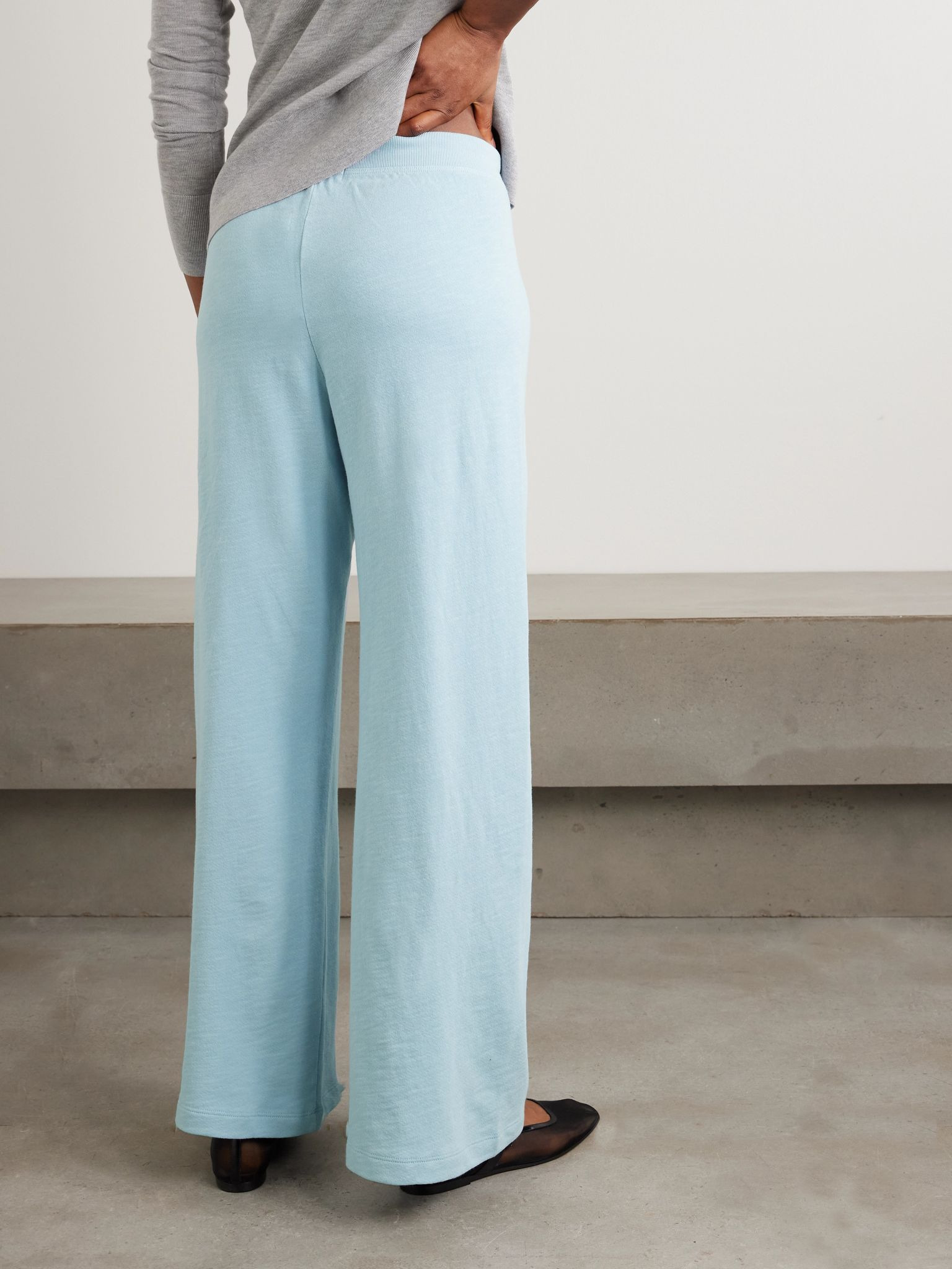 Cotton-jersey sweatpants Blue - 3
