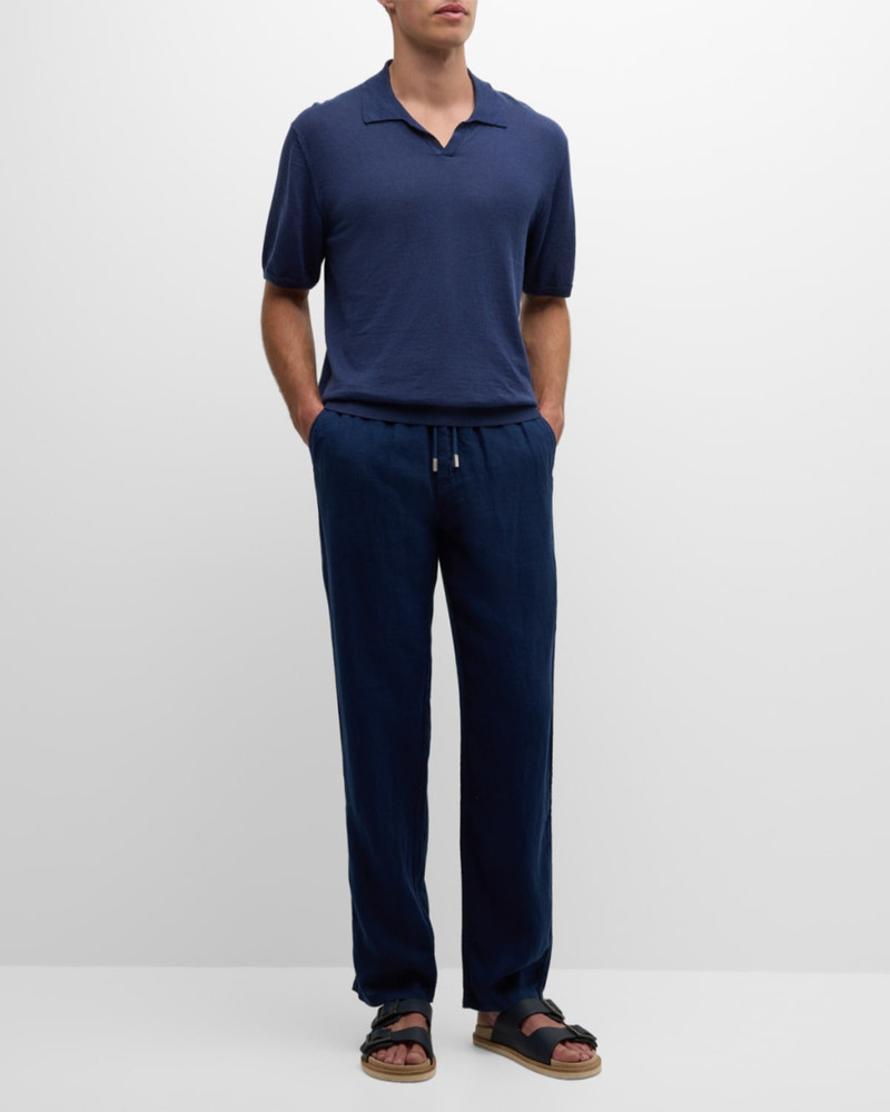 Vilebrequin Pacha Drawstring Linen Pants outlook