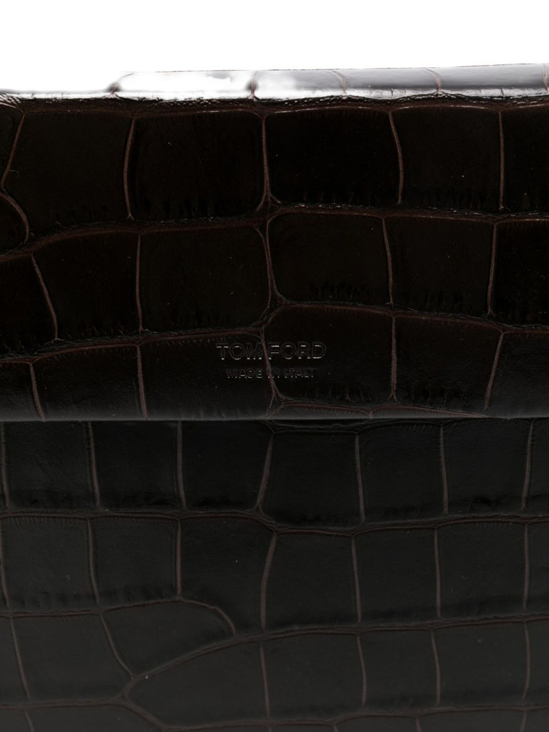 crocodile-embossed briefcase 3