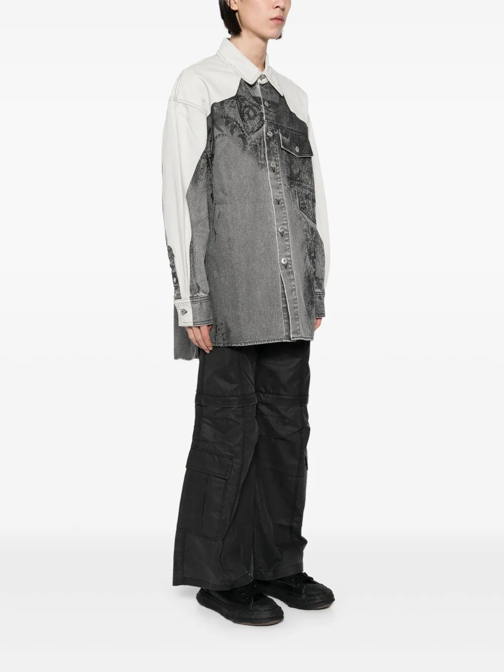 PRINTED DENIM JACKET - 3