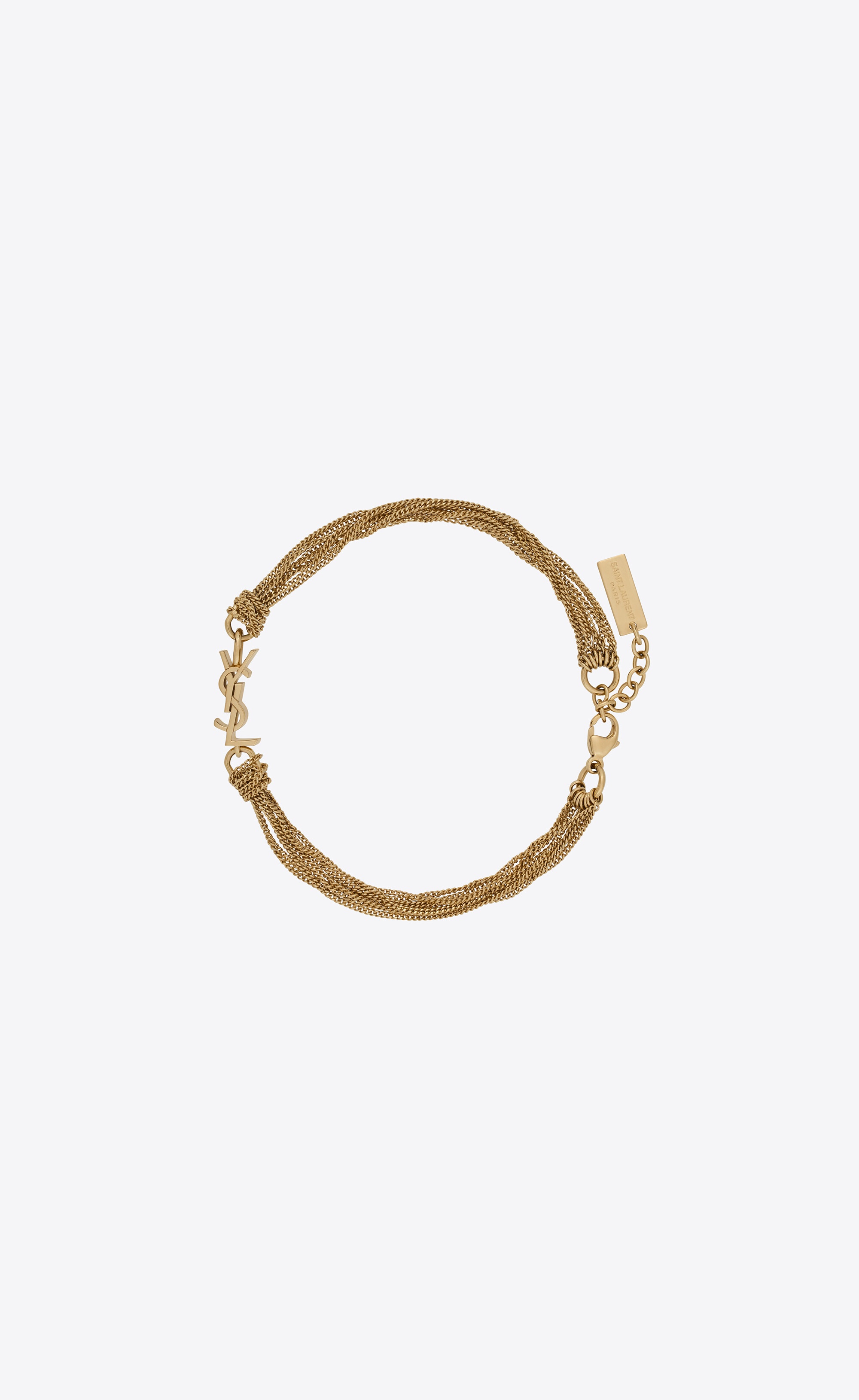 cassandre tassel bracelet in metal - 1