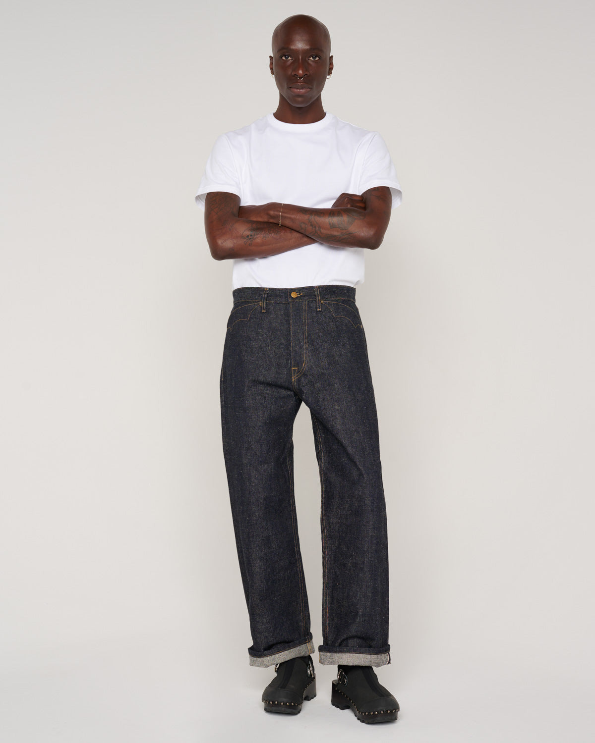 Type 00 15.5oz Selvedge Denim Pant - Indigo - 12