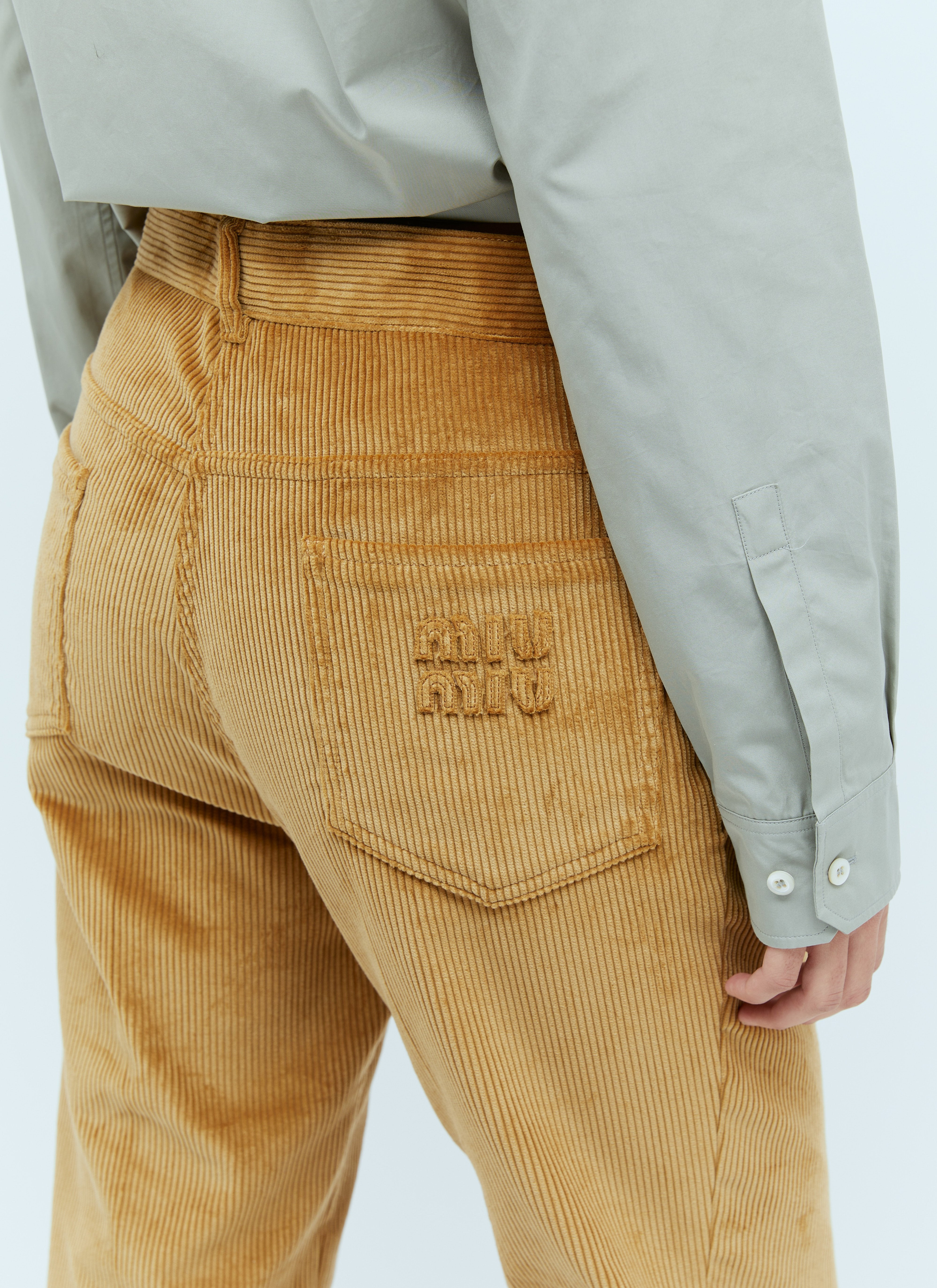 Miu Miu Women Corduroy Pants - 2