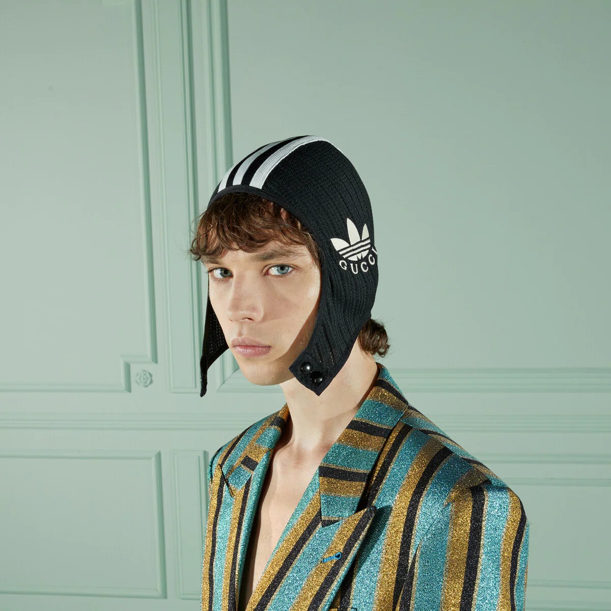 adidas x Gucci knit hood - 4