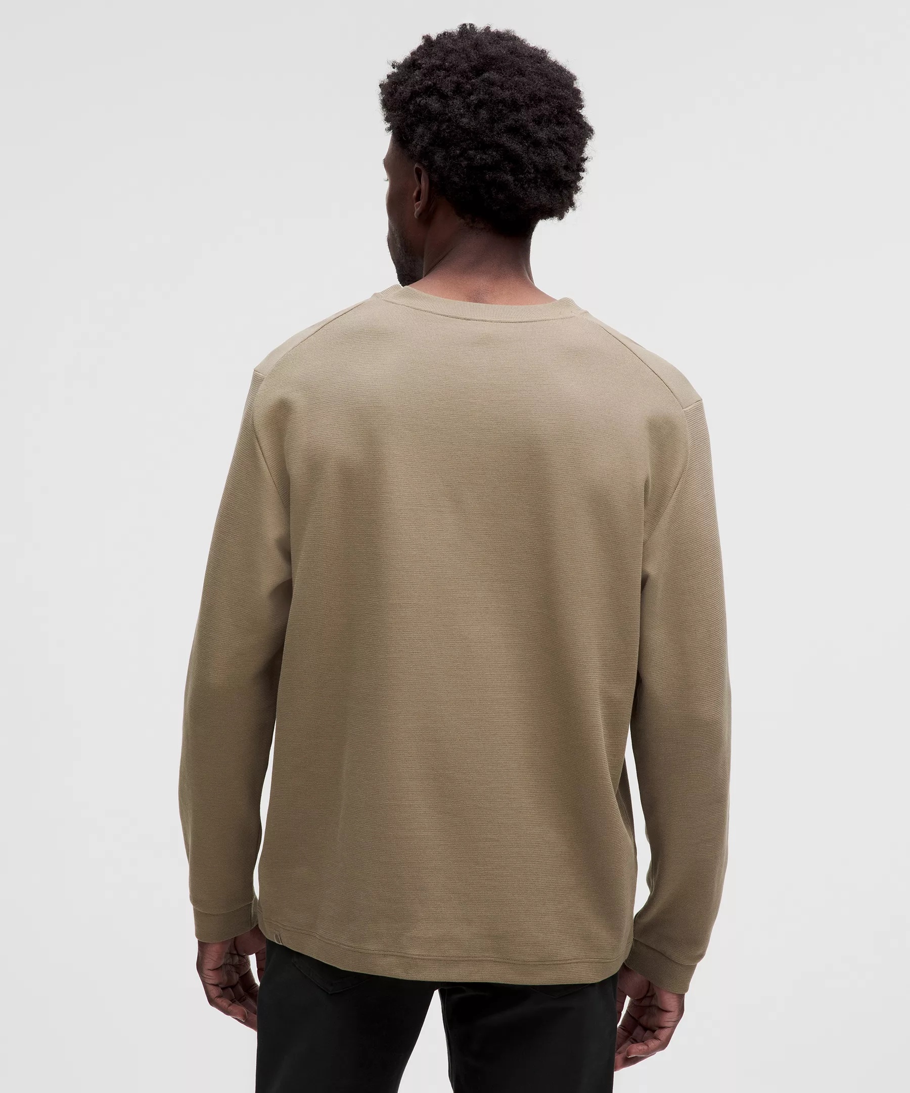 Heavyweight Cotton Textured Henley - 3