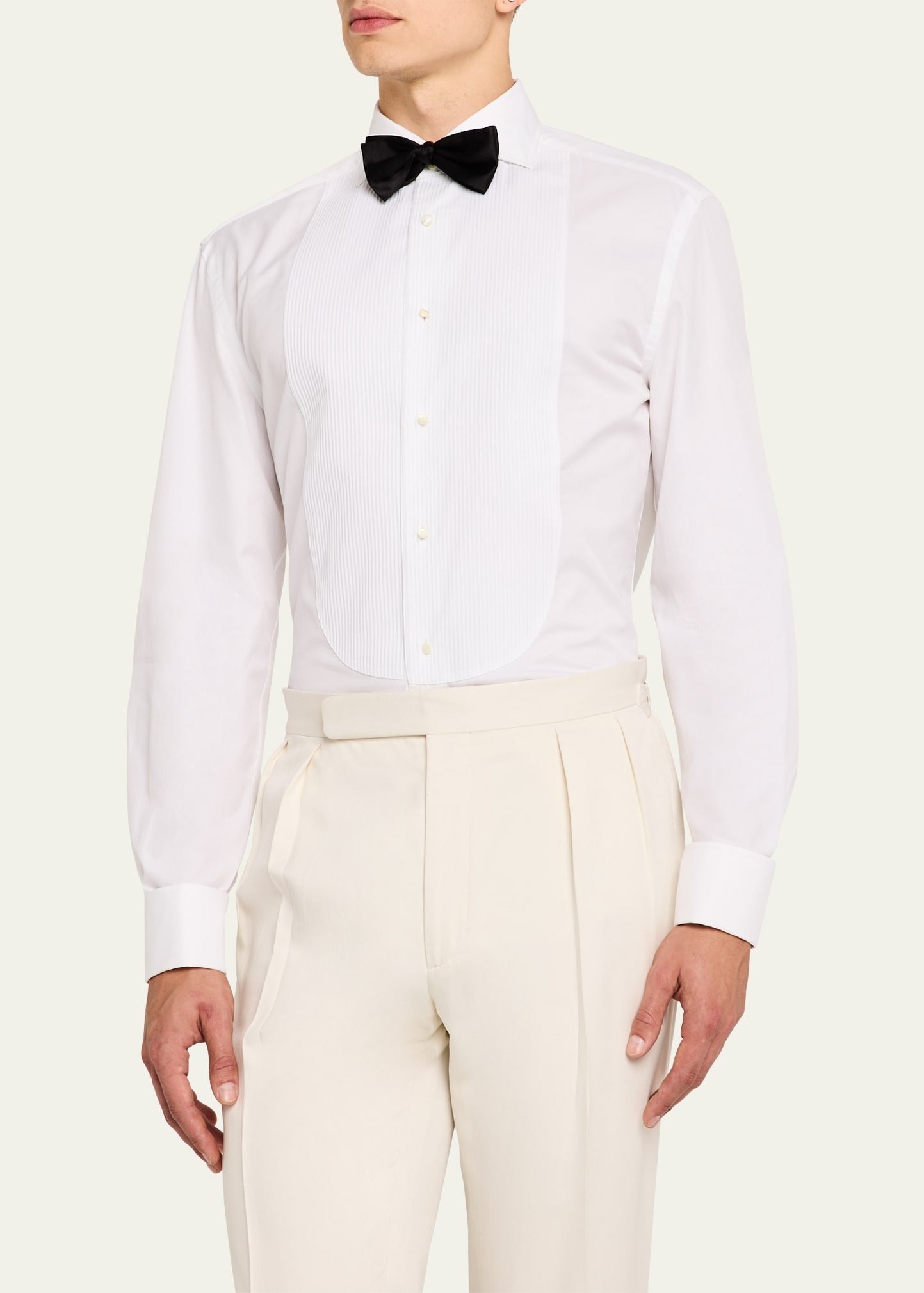 Men's Bibbed Tuxedo Shirt - 4