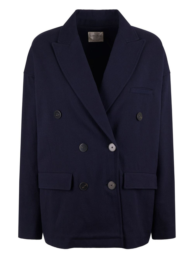 embellished double-breasted coat 1