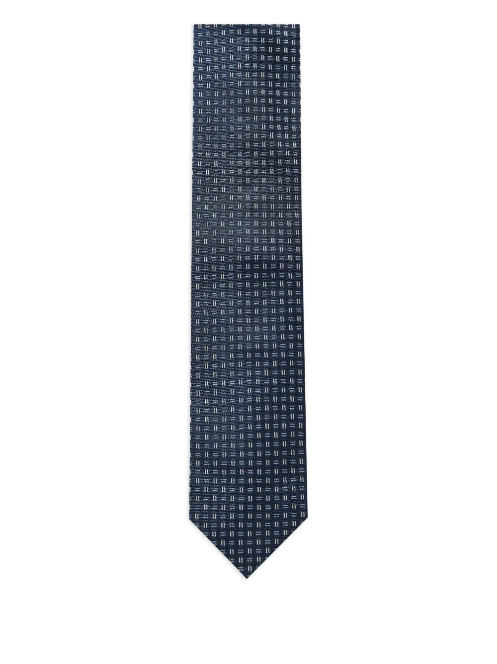 geometric-pattern tie - 1