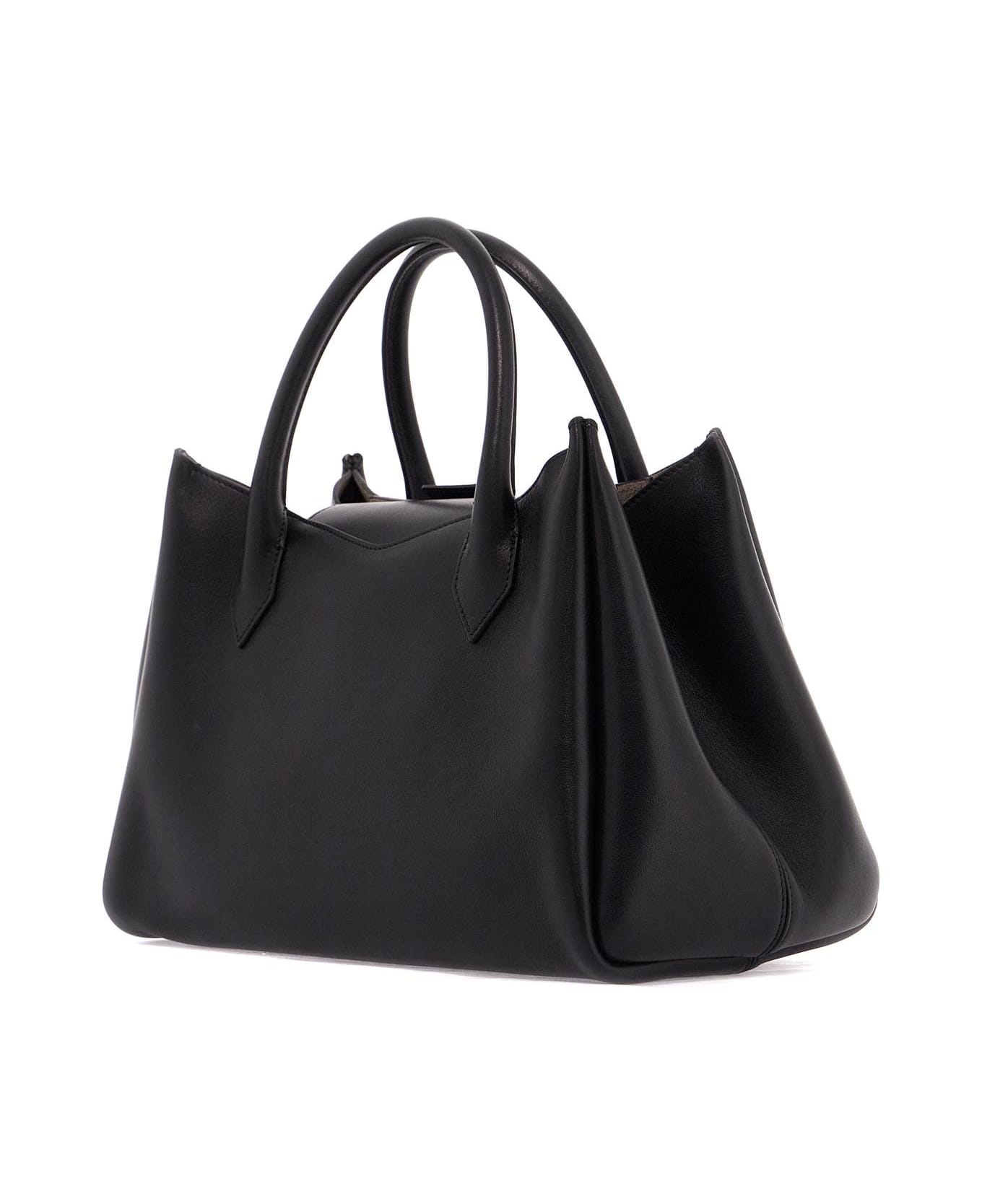 Black Leather Bag - 2