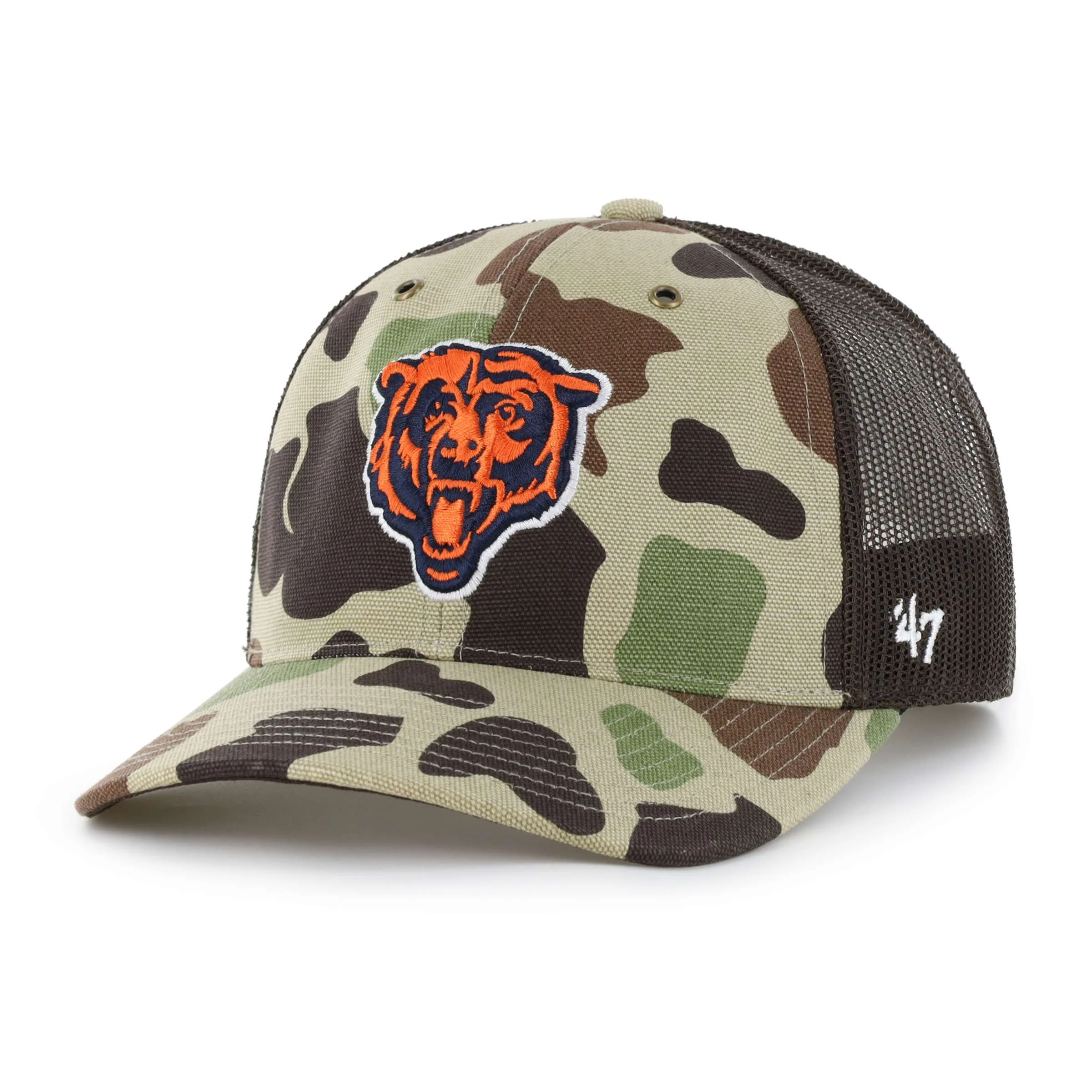 Chicago Bears '47 Camo Trucker Relaxed Fit - 1