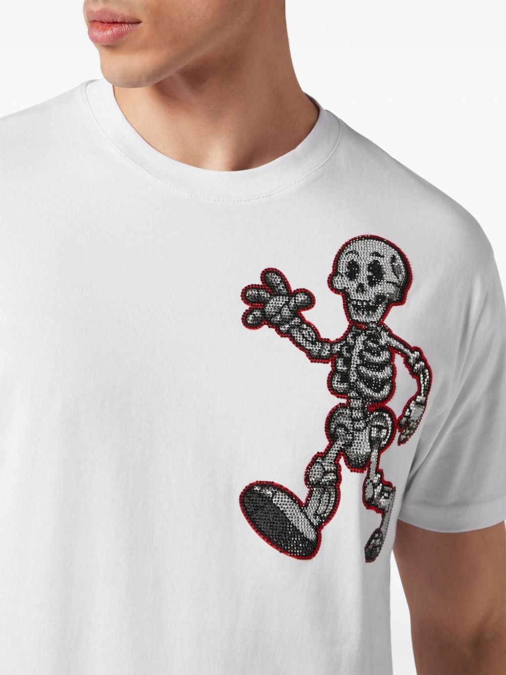 Skeleton cotton T-shirt - 5