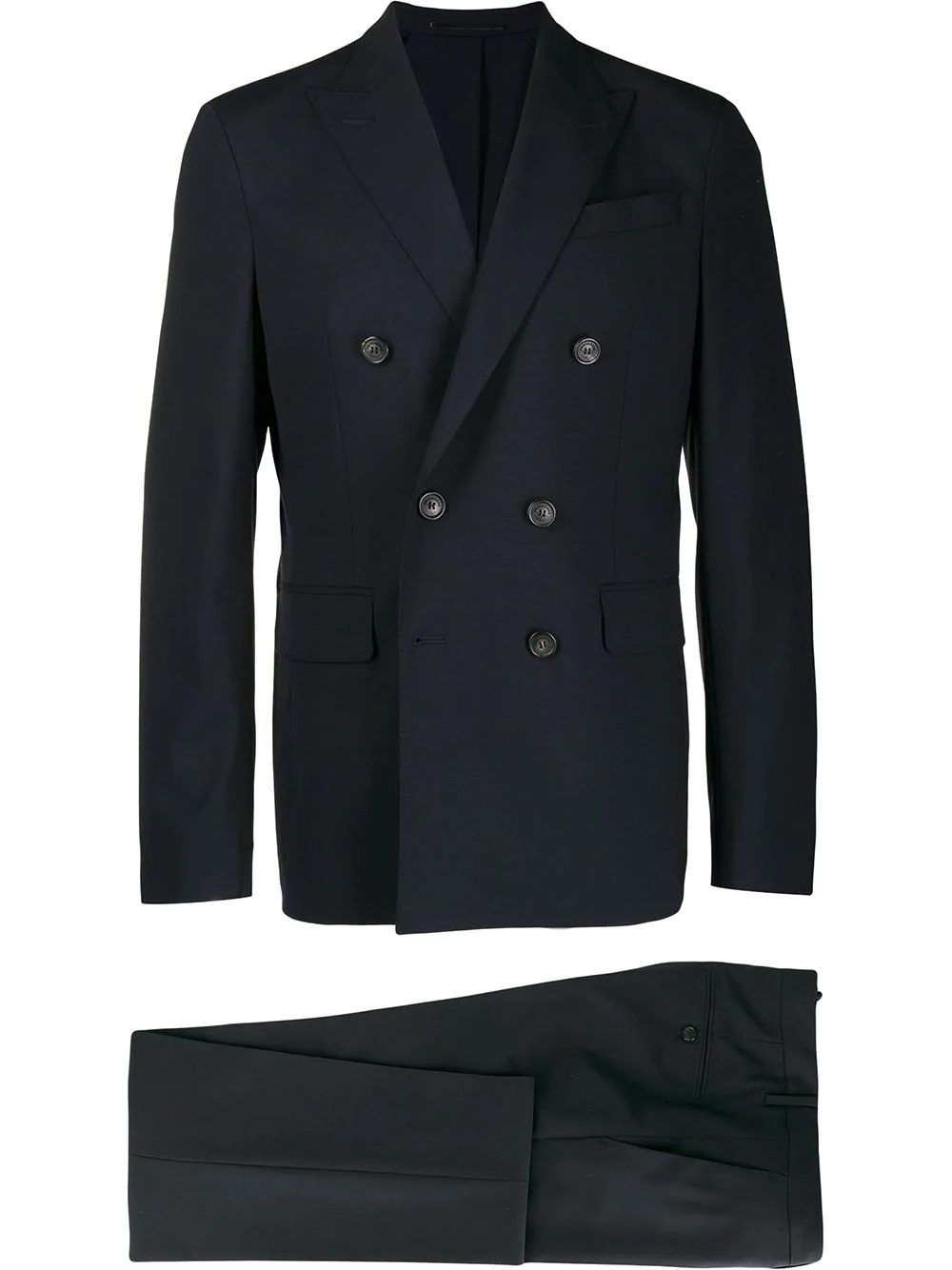 double buttoned two piece suit - 1