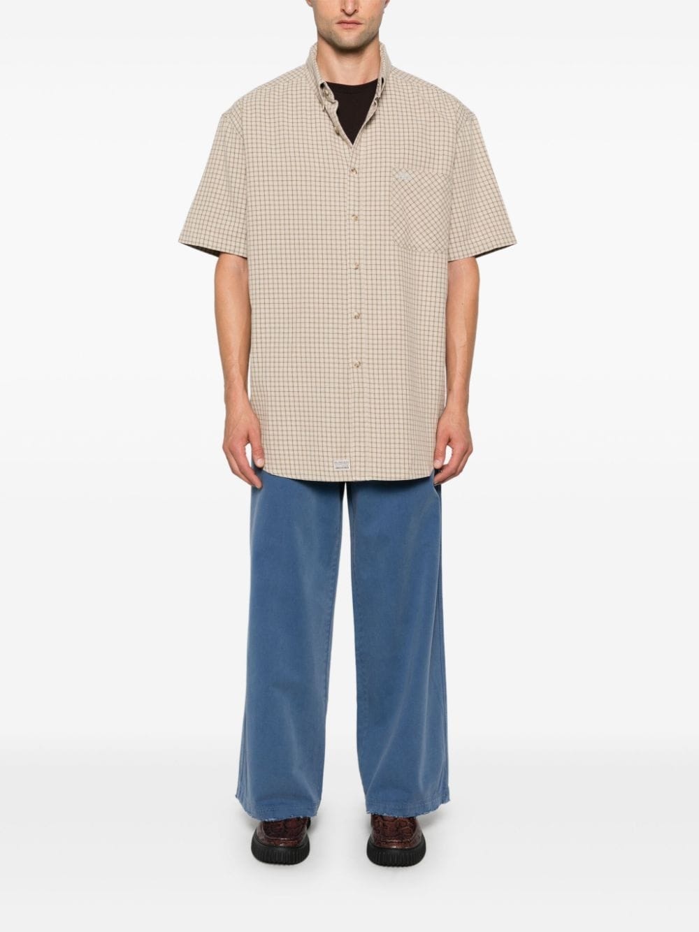 checked shirt - 2